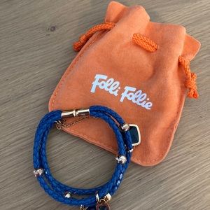 Blue stone Folli Follies bracelet